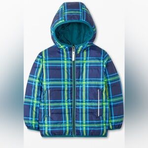 Hanna Andersson Plaid Down Jacket